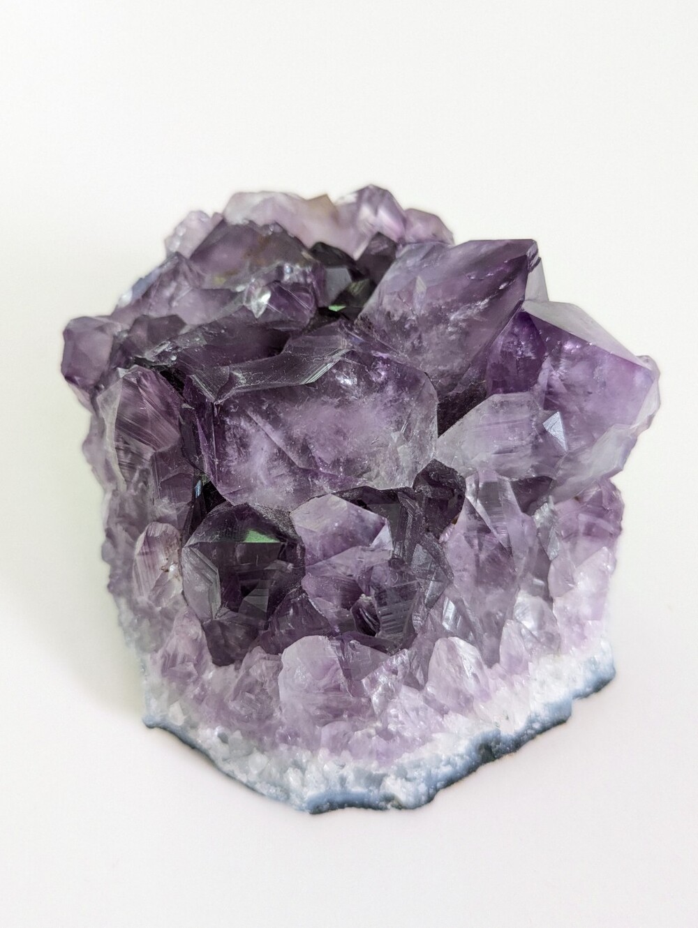 Premium Natural Amethyst Crystal Cluster (657g), Uruguay• Raw Collector Specimen